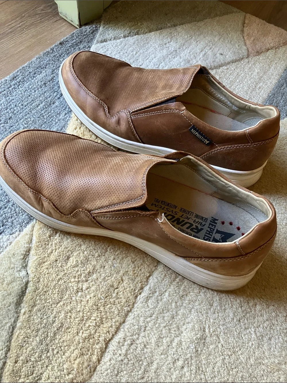 Mephisto Men’s Slip-On Leather Loafers